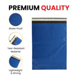 Pack of 50 Grey Mailer Poly Bag 304 x 406mm