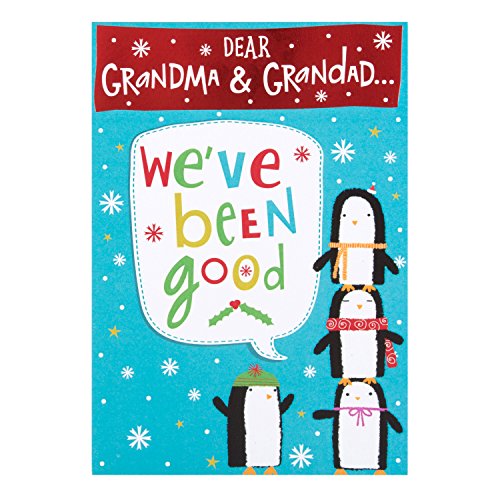 Hallmark Grandparents Christmas Card 'We've Been Good' 