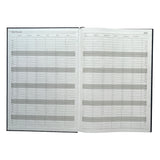 Janrax 2027 A4 Week To View Black Desk Diary
