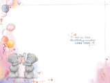 Bear With Gift Boxes Grandma Birthday Card