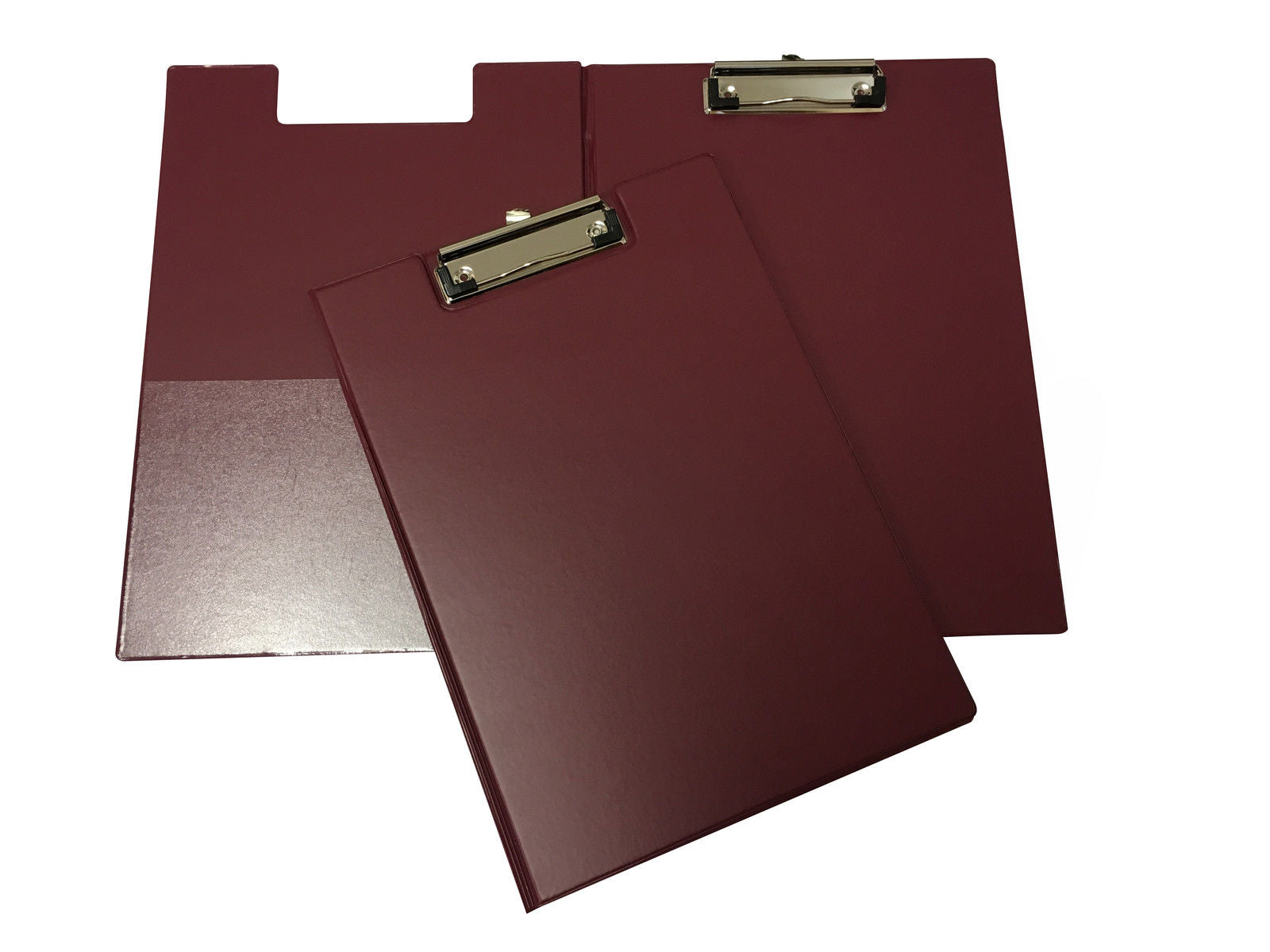Janrax A4 Burgundy Foldover Clipboard
