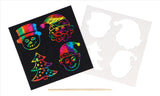 Eco-Friendly Christmas Magic Colour Scratch Set