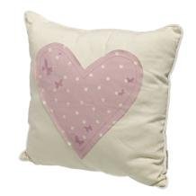 Heart Floral Design Pillow Cushion {DC}