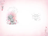 Bear Looking Up At The Moon Daddy Valentine's Day Card
