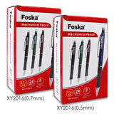 Single 0.7mm Pen Style Mechanical Pencil with Eraser