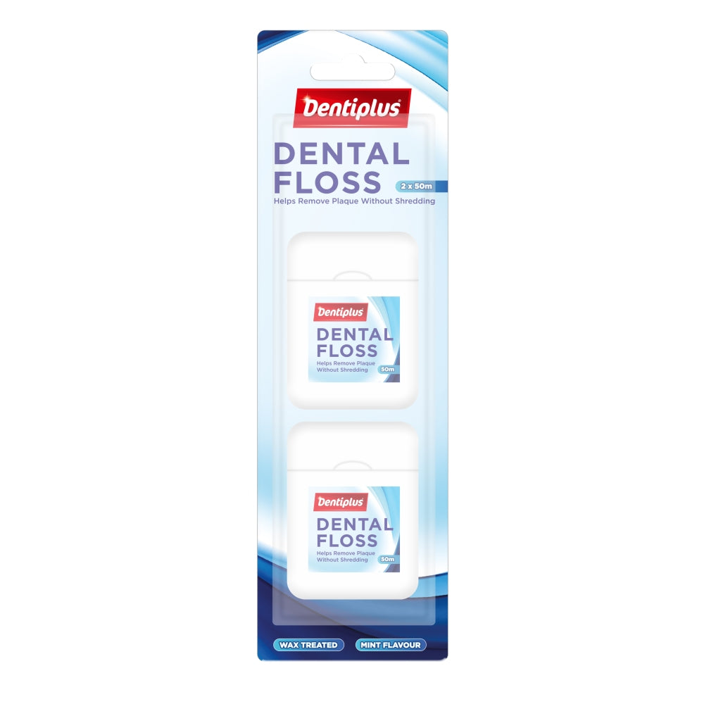 Pack of 2 Claradent Dental Floss (50m)