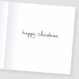 Elegant Design Heartfelt Partner Christmas Card