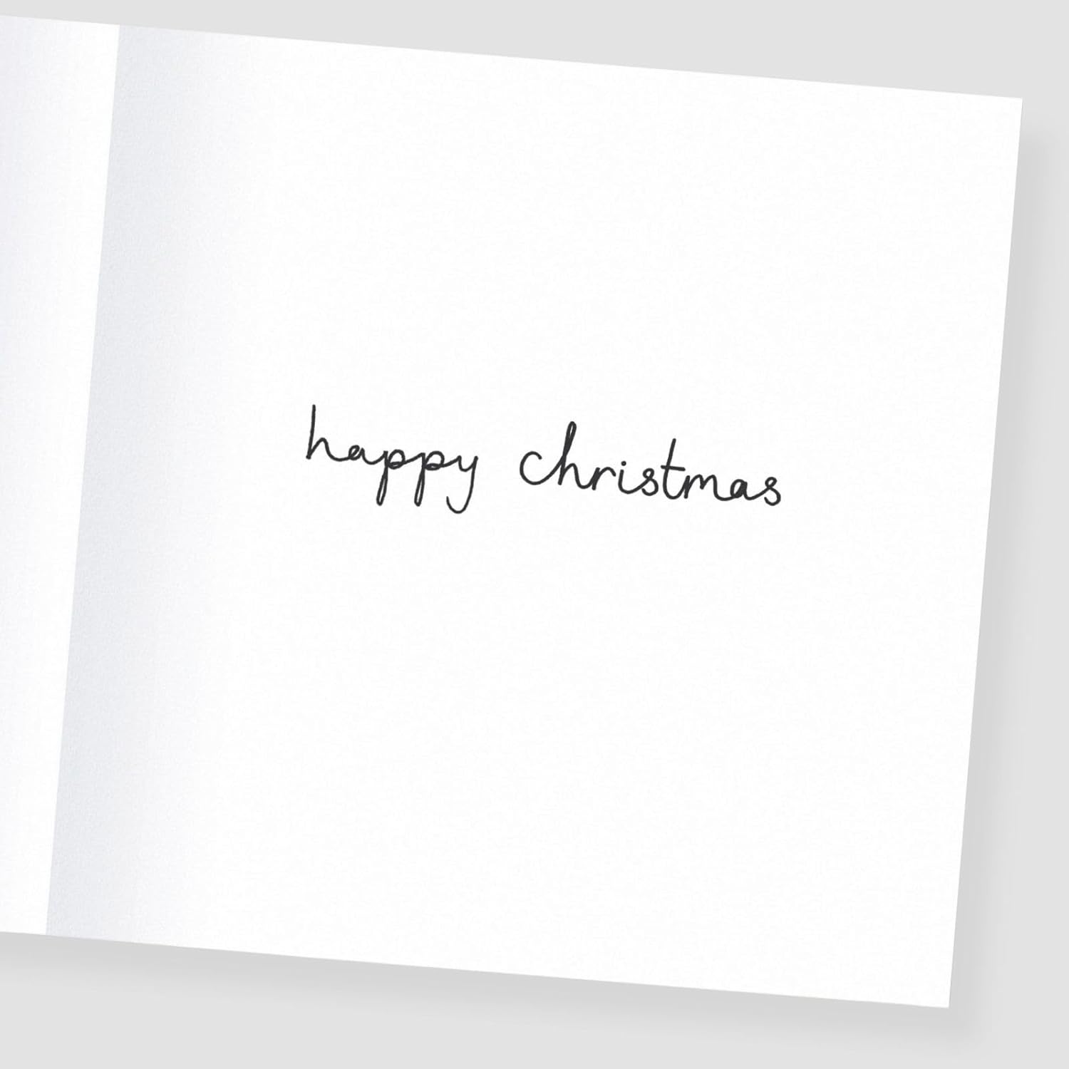 Elegant Design Heartfelt Partner Christmas Card