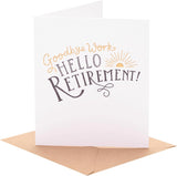 Sunshine Design Happy Retirement Congratulations Card