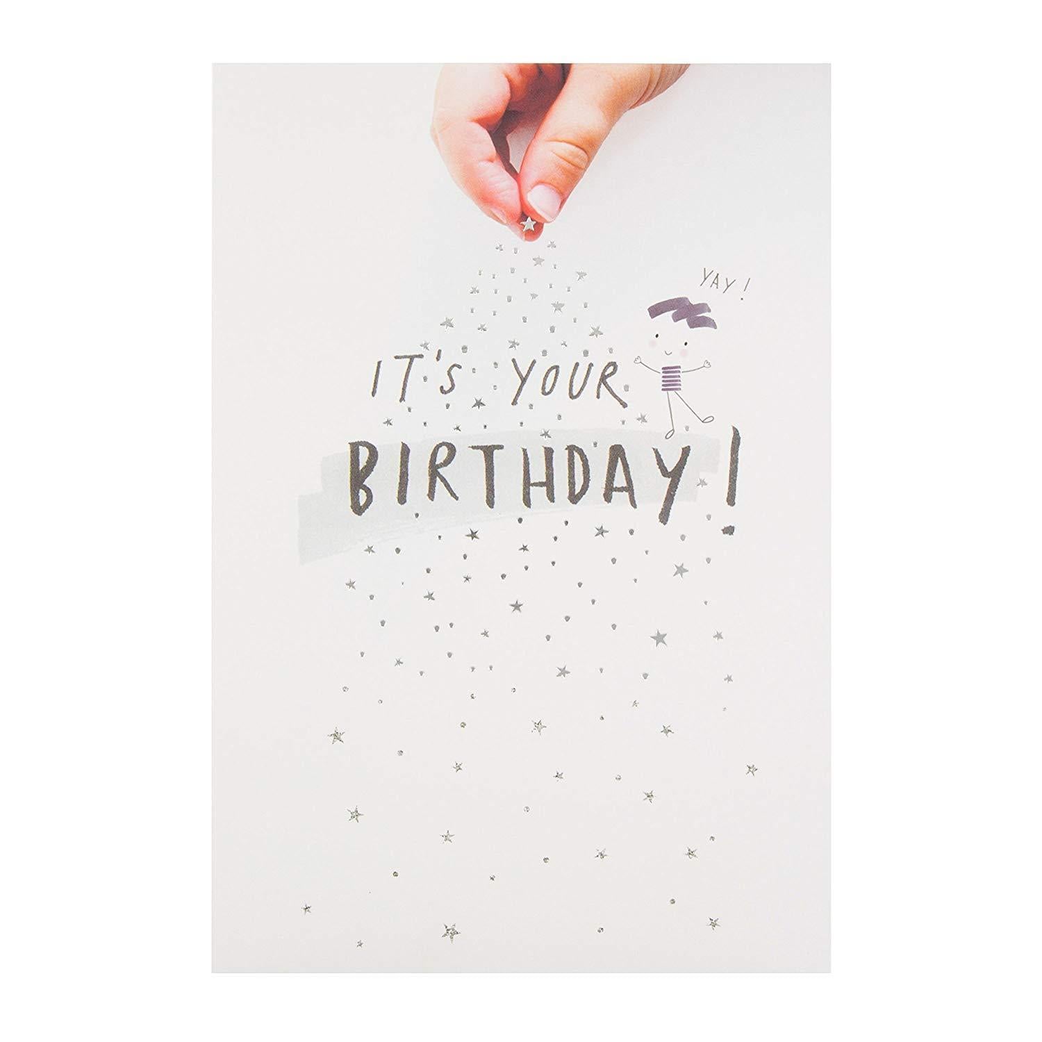 It's Your Birthday Greetings Card 'Yay' 