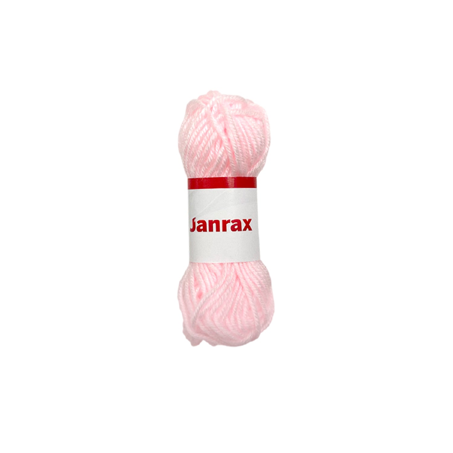 Pastel Pink Acrylic Yarn Roll – 10g, 4 Strand 8 Ply Knitting Wool