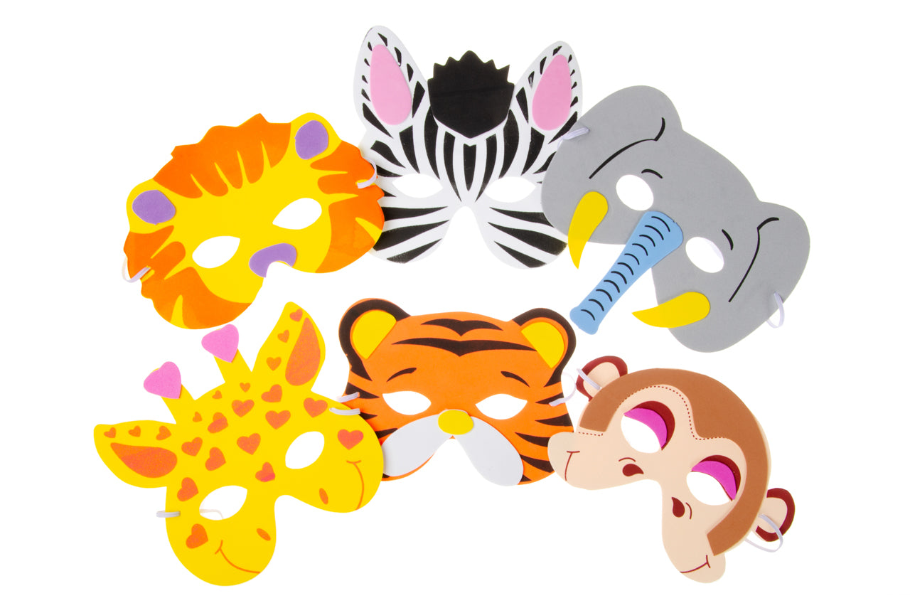 Single Wild Animal Foam Mask