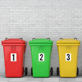 Waterproof Wheelie Bin Black Number 2 Sticker