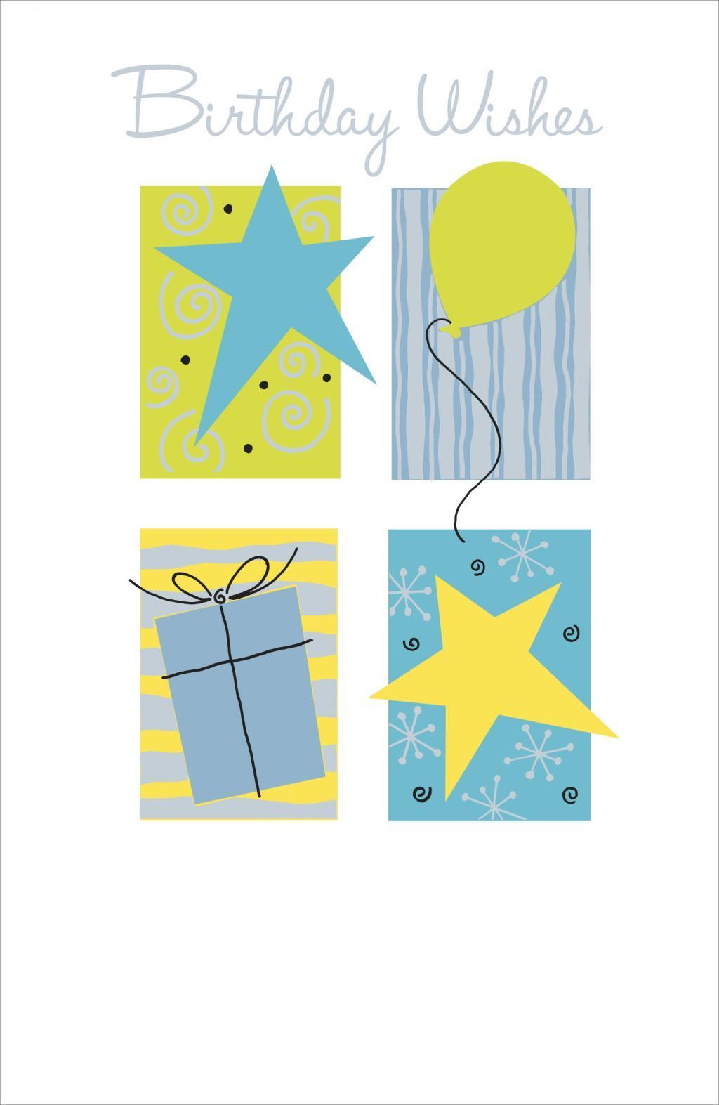 Birthday Wishes Foil Greeting Card 