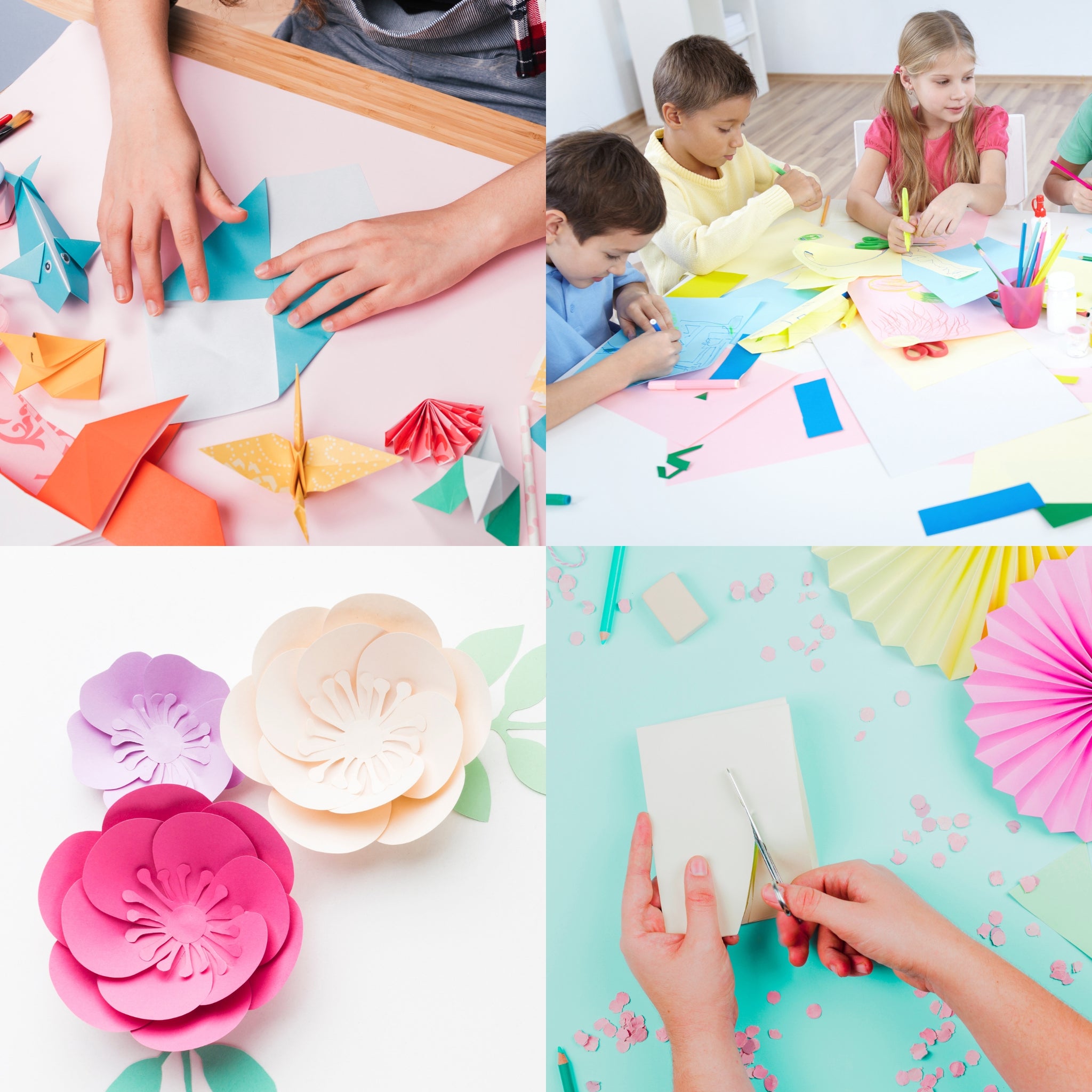 A4 Multi Coloured Activity Paper Pack 80 Sheets