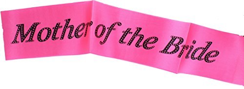 SASH HOT PINK MOTHER OF THE BRIDE