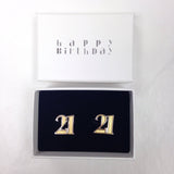 21 - Wendy Jones-Blacket Diecast Cufflinks