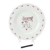 Tracey Russell Engagement Personalisable Plate & Pen Gift Set