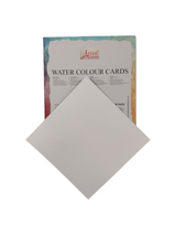 Water Colour Cards Folder 15 Sheets 16 x 16cm