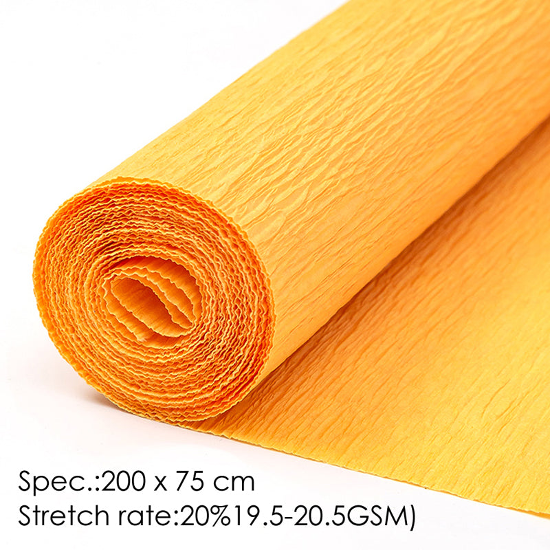 Pack of 10 Assorted Colour Mix Crepe Paper 50 x 200cm
