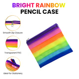 A5 Rainbow Coloured Rainbow Pencil Case