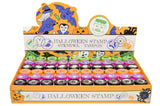 Pack of 12 Halloween Stamps - Party Bags Rewards Crafting Activities