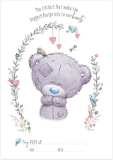 Me to You Tiny Tatty Teddy Baby Safe Footprint Gift Set Official Collection