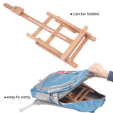 Beech Wood Antique Adjustable Painting Stand Display Tripod Easel 20 x 24 x 56cm