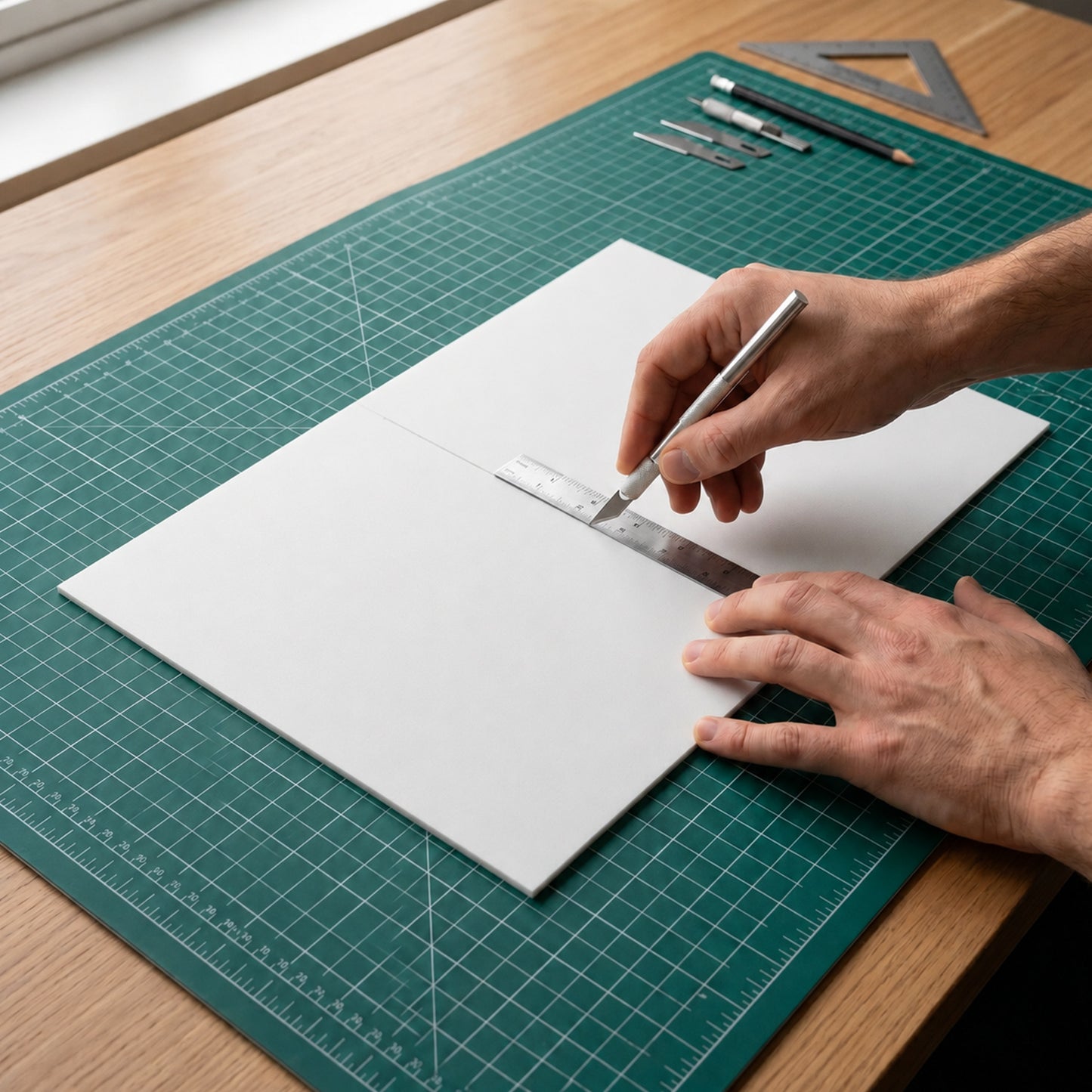 Pack of 15 A4 3mm White Foam Boards – 210 x 297mm