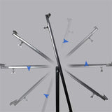 Metal KT Board Poster Display Stand – Angled Advertising Stand