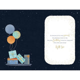 Son in Law Birthday Card Balloons and Gifts Design 