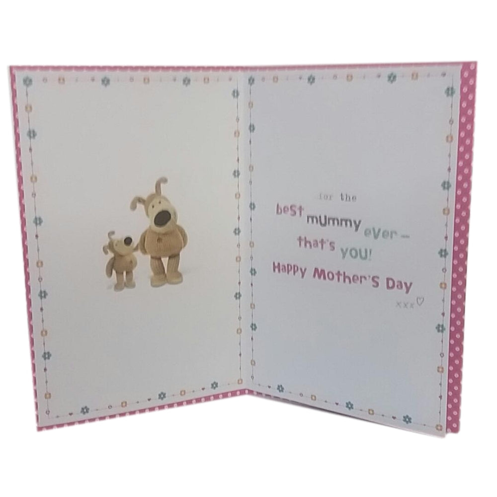 Very Lovely Mummy From Son Cute Boofle Mother's Day Card New Gift 
