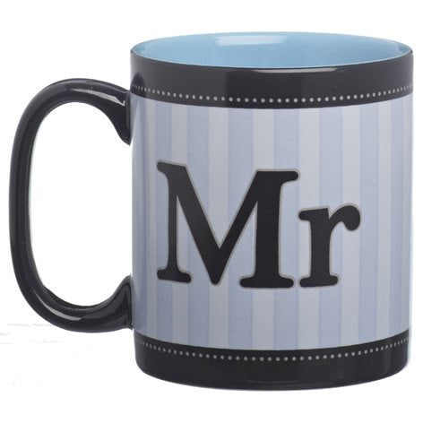'Mr' Blue gift Mug