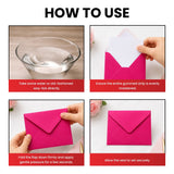 Pack of 50 Vivid Green 155x155mm Gummed Envelopes
