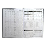 Janrax 2027 A4 Week To View Blue Desk Diary