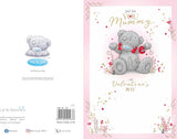 Bear Sat With Love Bunting Mummy Valentine's Day Card