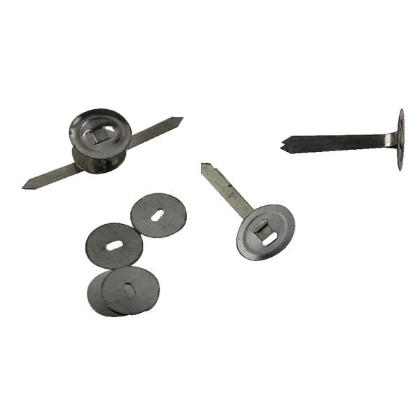 Pack of 200 Paper Binders with Washers 38mm