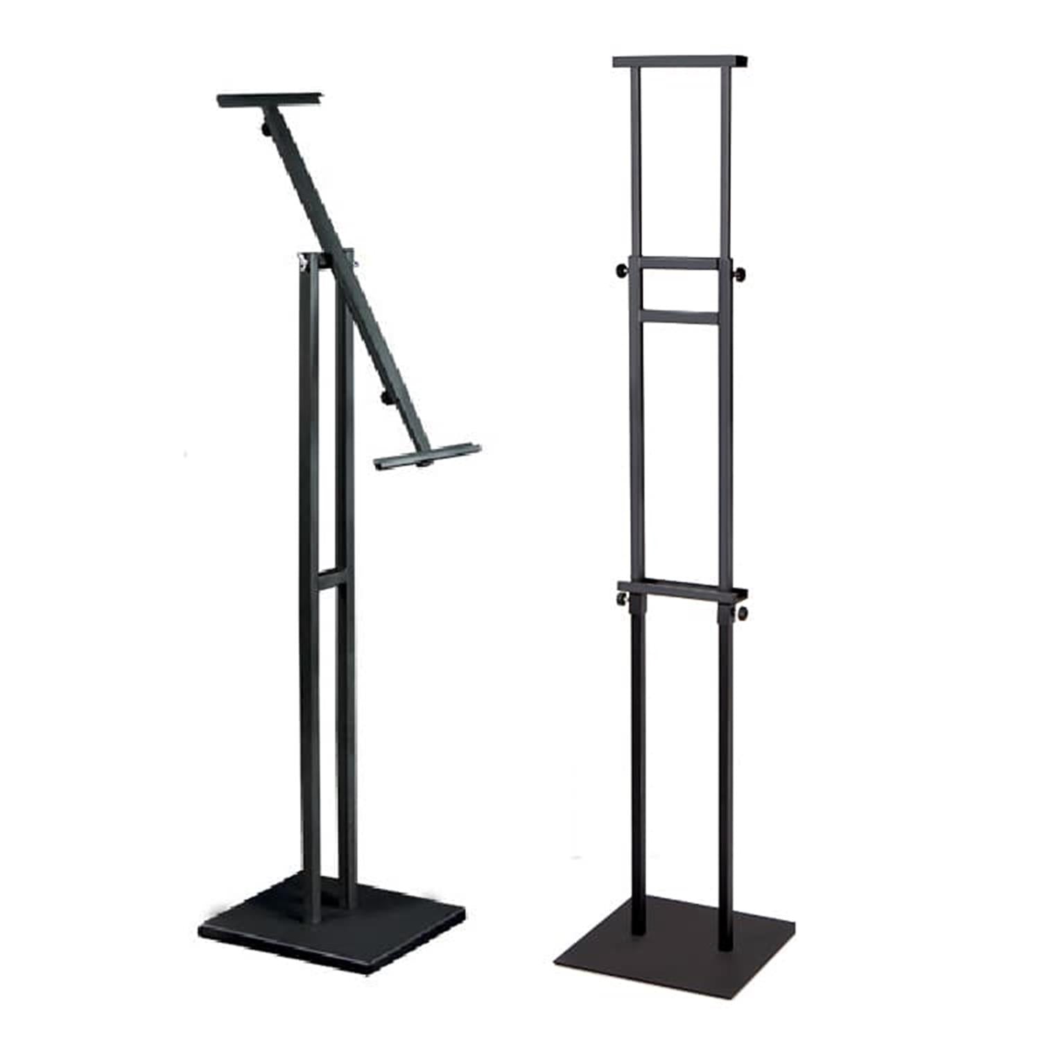 Metal KT Board Poster Display Stand – Angled Advertising Stand