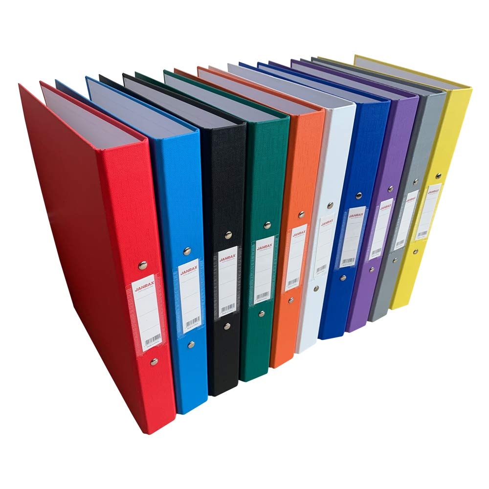 A4 Green Paper Over Board Ring Binder by Janrax