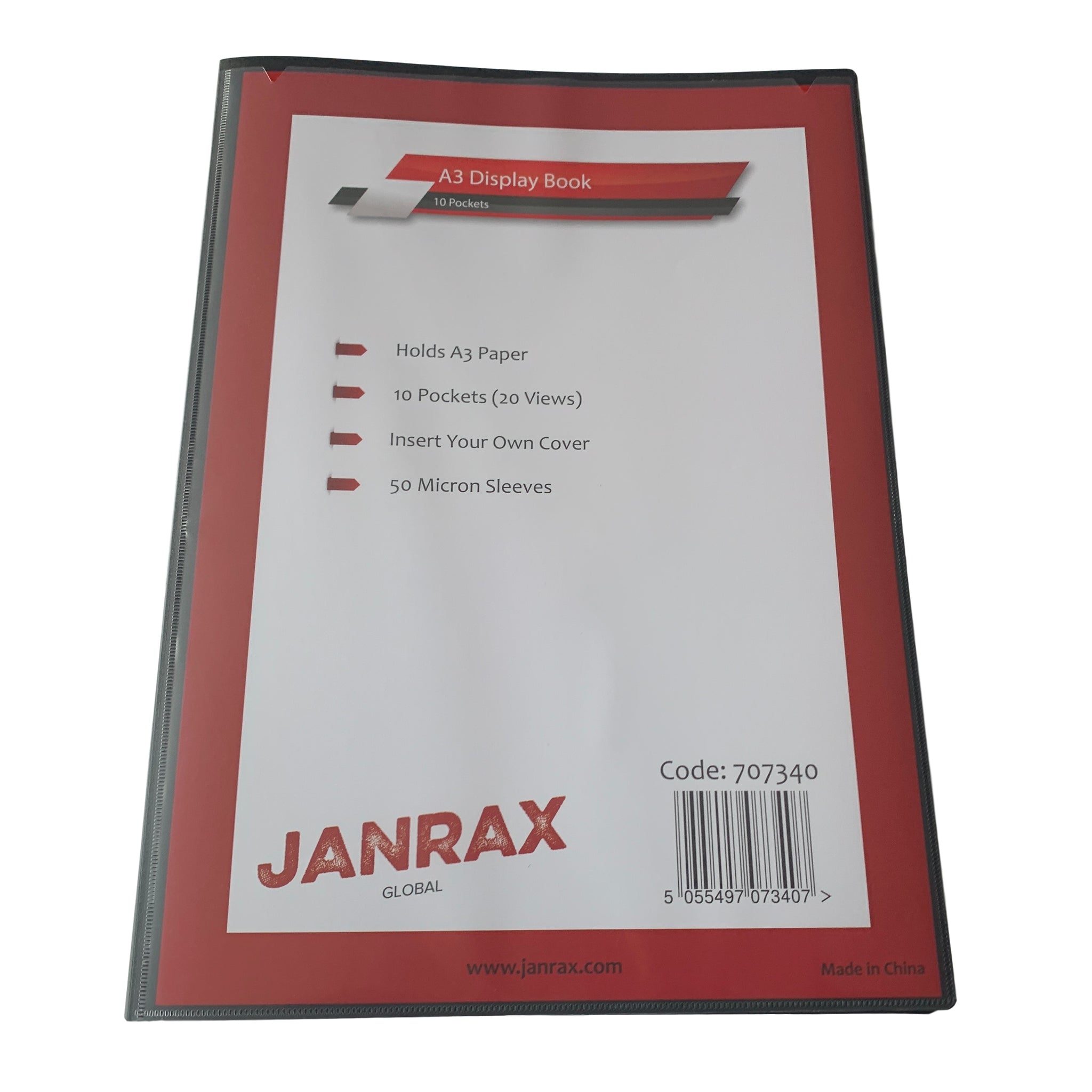 A3 10 Pockets Presentation Display Book by Janrax