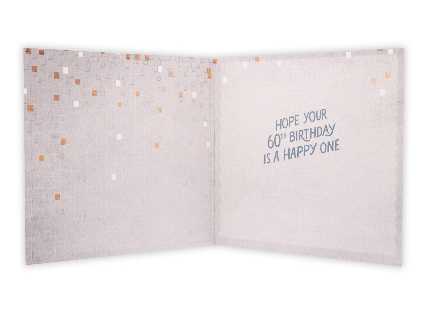 60th Mosaic Birthday Card