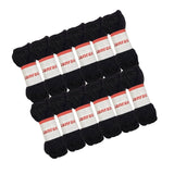 Pack of 5 Black Acrylic Yarn Rolls – 10g each, 4 Strand 8 Ply Knitting Wool