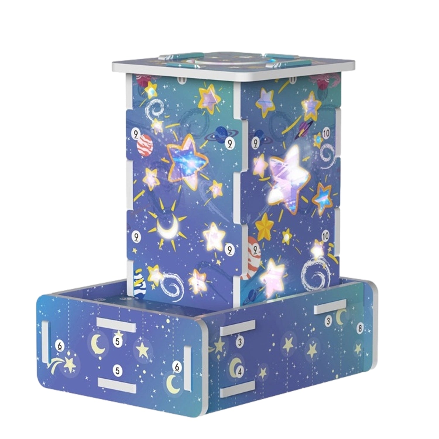 Starlight DIY Light‑Up Stem Toy with Instruction Book
