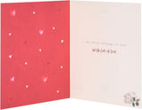 Balloon Heart Winnie the Pooh Design Husband Valentine's Day Card