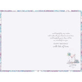 Sister Birthday Card Cocktail and Floral Design 