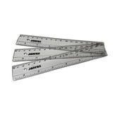 15cm Transparent Plastic Ruler by Janrax