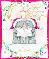 Bears Singing Carols Special Grandma & Grandad Christmas Card