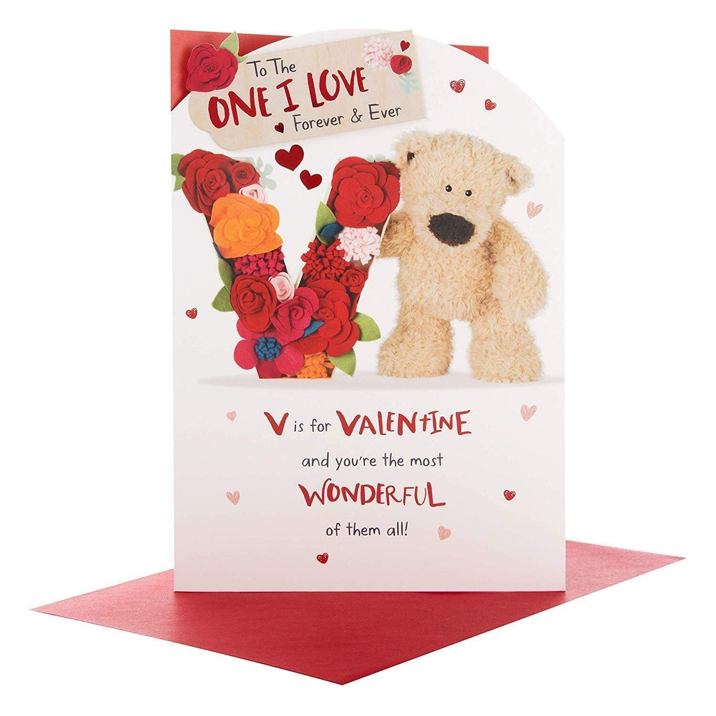 Hallmark One I Love Valentine's Day Card 'Forever' Medium 