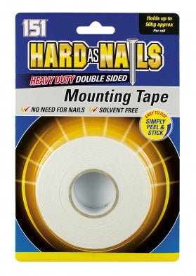 Hard as Nails Double Sided Heavy Duty Mounting Tape