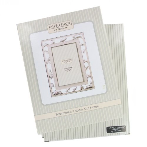 Impressions Photo Frame Black/Crystal "Grandma" 4"x6"